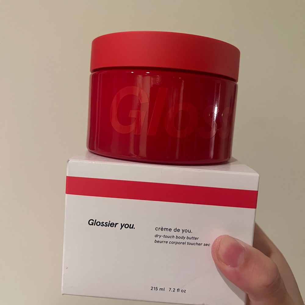 NEW Glossier YOU Crème de You, Dry Touch Body Butter. 7.2 fl oz
